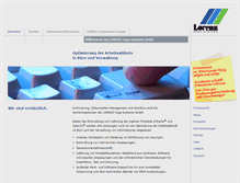 Tablet Screenshot of lorenz-orga.de
